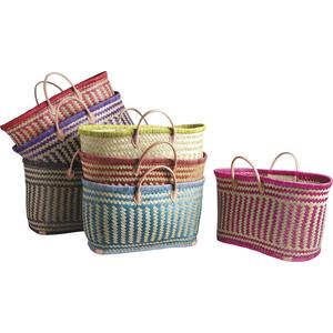 Photo SMA3350 : Raffia matting shopping bag