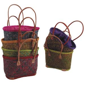 Photo SMA3430C : Sac de marché en jonc