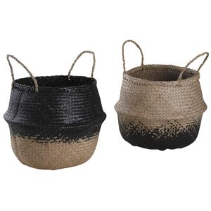 Photo SMA3742 : Panier boule en jonc