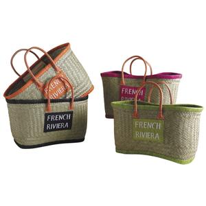 Photo SMA3770 : Rush and raffia bag French Riviera