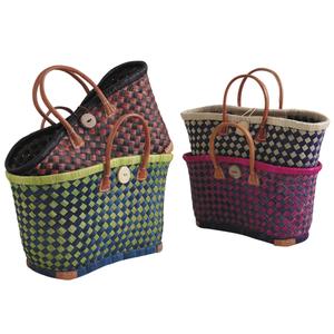 Photo SMA3800 : Rush and raffia bag