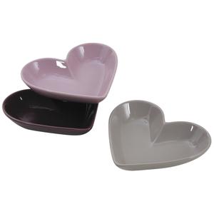 Photo TCO1020V : Ceramic heart-shaped dish