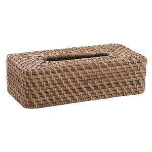 Photo TDI1820 : Natural rattan tissue holder box