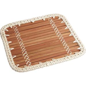 Photo TDP1450 : Bamboo and rattan tray