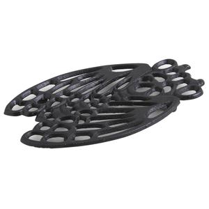 Photo TDP1540 : Cast iron cicada trivet