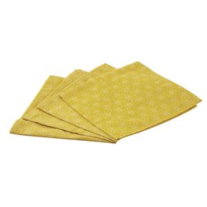 Photo TLT109S : Yeloow cotton napkins