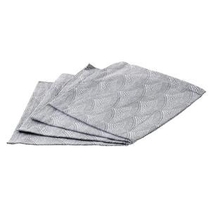 Photo TLT111S : Serviettes de table en coton grises