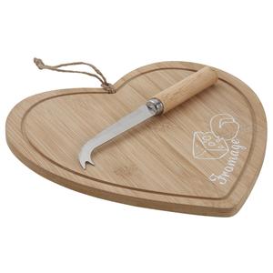 Photo TPF1650 : Heart-shaped cheese tray