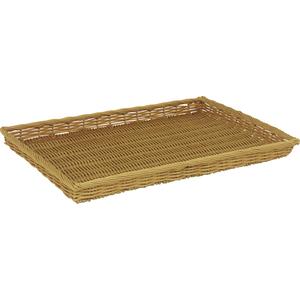 Photo TPL1940 : Plastic rattan tray