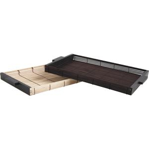 Photo TPL2350 : Wood and bamboo tray