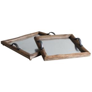 Photo TPL303S : Wood and zinc trays