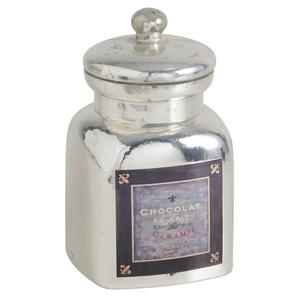 Photo TPO1260V : Antique glass caramel jar