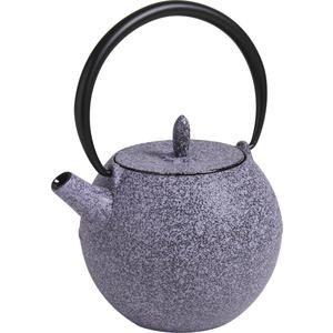 Photo TTH1140 : Linen color cast iron teapot 0.9l