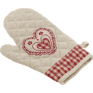 Photo TTX1030 : Gant de cuisine motif coeur