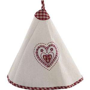 Photo TTX1080 : Hand towel with heart embroidery