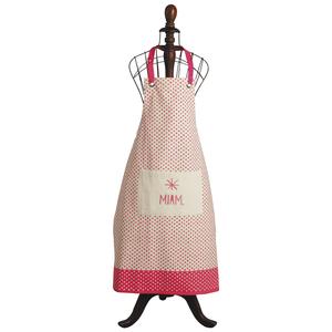 Photo TTX1400 : Pink cotton apron Miam