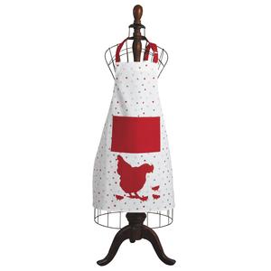 Photo TTX1480 : Tablier Poule rouge