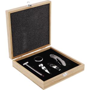 Photo VAC1140 : Coffret oenologique 5 accessoires