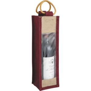 Photo VBO1601 : Jute bag 1 bottle