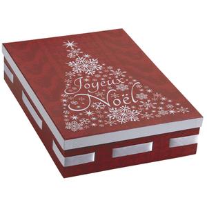 Photo VBT2851 : Rectangular cardboard Christmas box