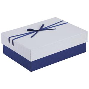 Photo VBT2881 : Boite cadeau bleue et blanche
