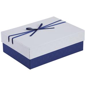 Photo VBT2882 : Boite cadeau bleue et blanche