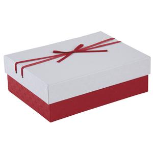 Photo VBT2892 : Boite cadeau rouge et blanche.