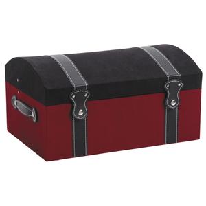 Photo VCO2431 : Red and black imitation suede box