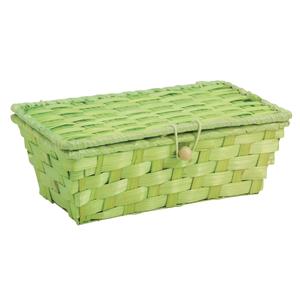 Photo VCO2440 : Anis green stained bamboo box