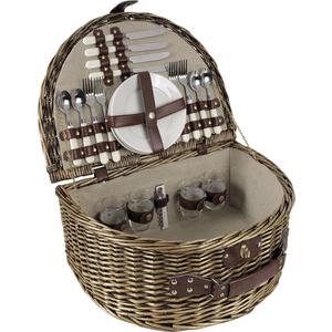 Photo VPI1220C : Willow picnic basket 4 persons