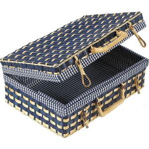 Photo VVA1143C : Bamboo suitcase