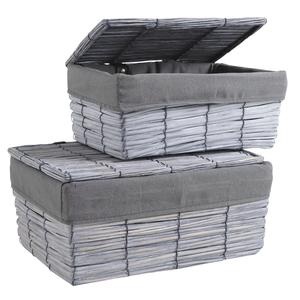 Photo VVA192SC : Half grey washed willow boxes