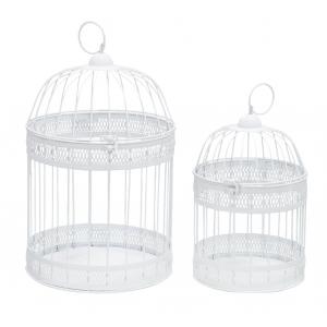 Photo ACA126S : White metal cages