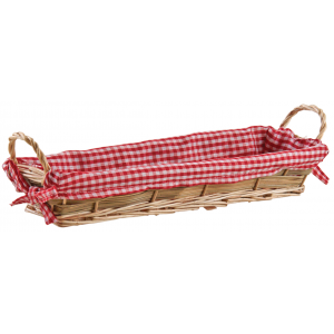 Photo CBA1380C : Willow bread basket