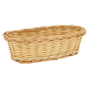 Photo CBA1441 : White willow bread basket