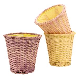 Photo CBU1030P : Split willow waste paper basket