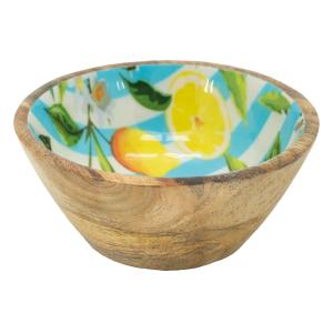 Photo CCB1240 : Small sauce bowl in mango and resin