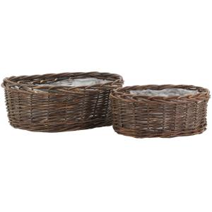 Photo CCO109SP : Baskets in unpeeled willow