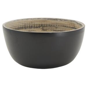 Photo CCO1340 : Black bamboo bowl