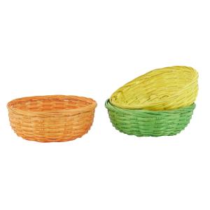 Photo CCO1760 : Round bamboo basket 