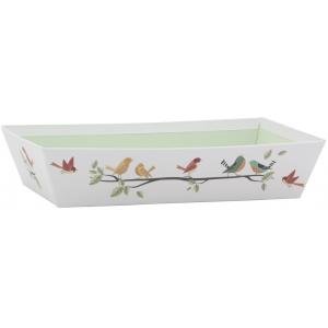 Photo CCO2000 : Cardboard rectangular basket with birds