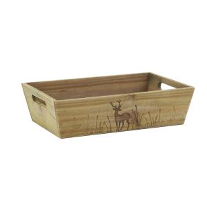 Photo CCO4120 : Pine wod basket - Deers