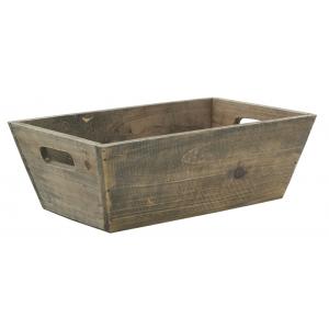 Photo CCO6490 : Wood basket with one side sticker Truffes du Périgord