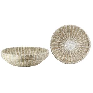 Photo CCO797S : Set of 2 seagrass baskets 