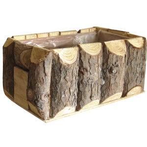 Photo CCO9700P : Rectangular wood basket