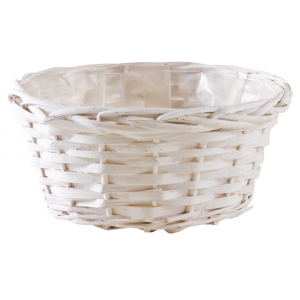 Photo CCO9761P : Whitewashed wood ball basket