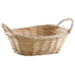 Photo CDA1171 : Natural white willow basket