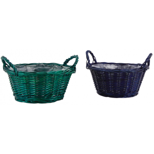 Photo CDA2210P : Stained willow basket