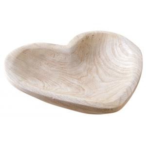 Photo CFA2810 : Paulownia heart trays
