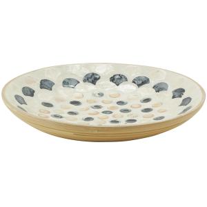 Photo CFA3040 : Bamboo and mother-of-pearl catchall tray